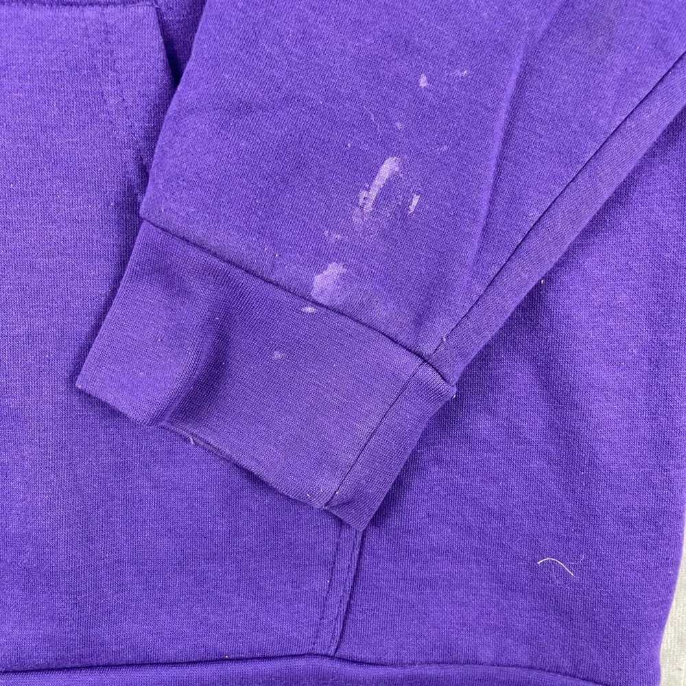 LSU Tigers Champion Mens 2XL Purple Hoodie Fleece Sweatshirt Gameday